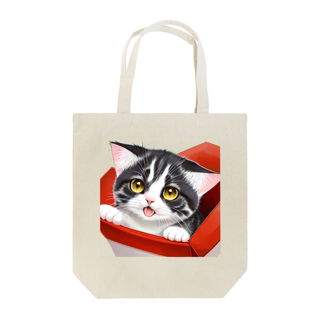 こひさま ショップ - 陽だまりの笑顔のねこのちぇっかー Tote Bag