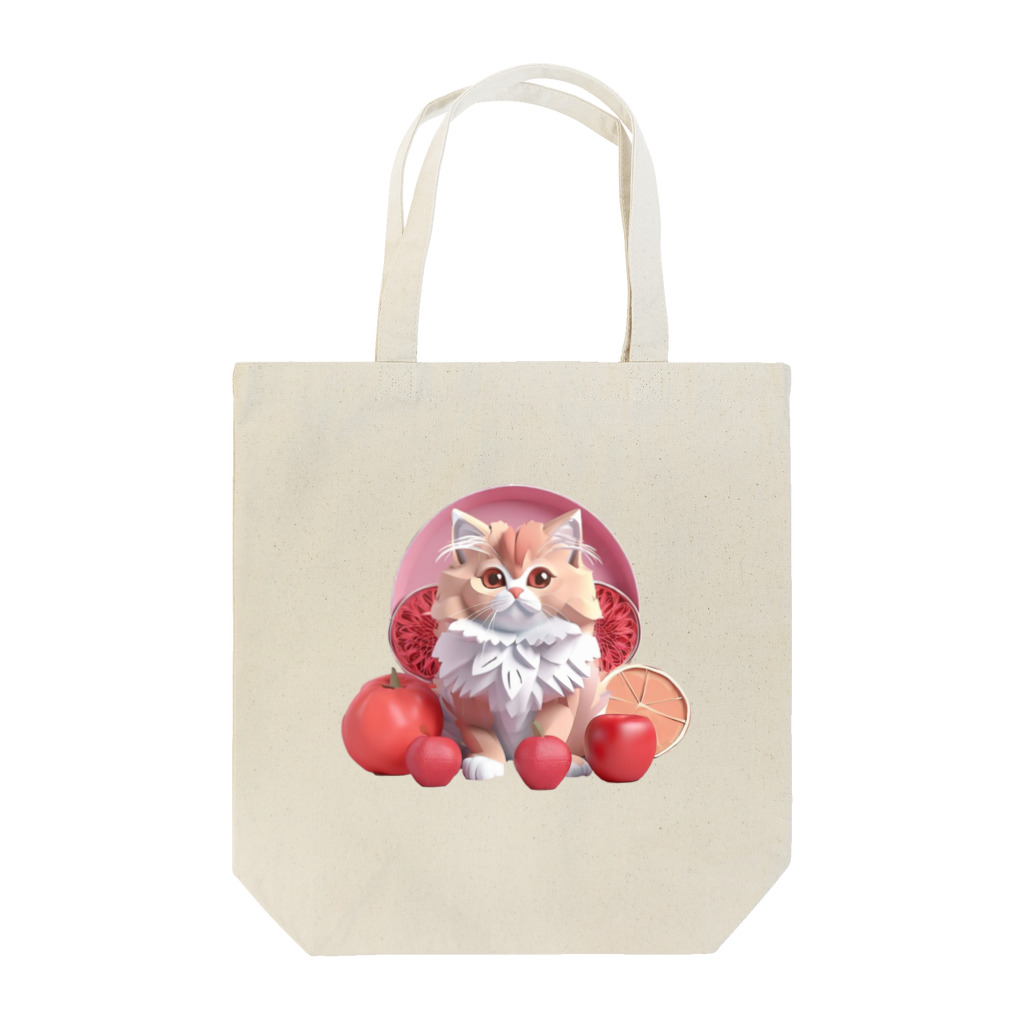 uncle-Toshiの果物と子猫 Tote Bag
