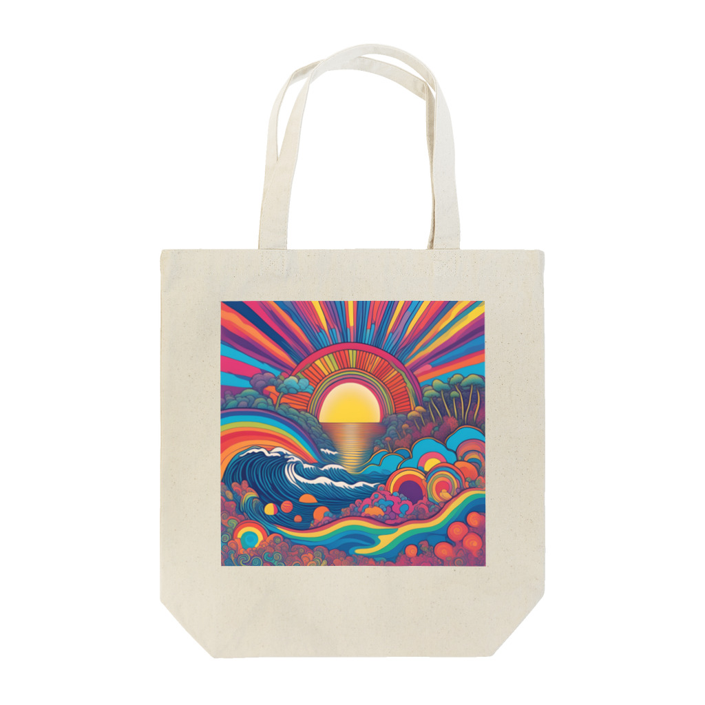 poniponiのアートポップな夏 Tote Bag