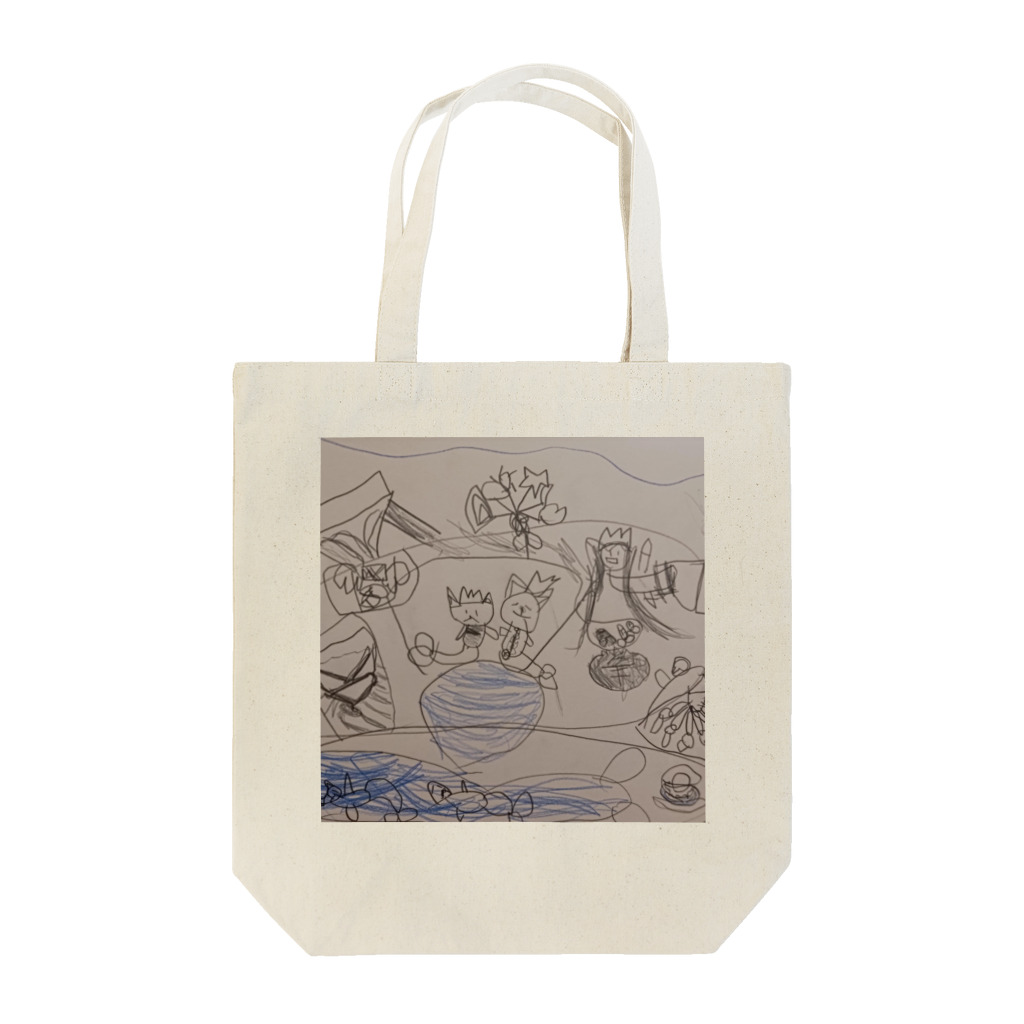 ton kimiの猫人魚 Tote Bag