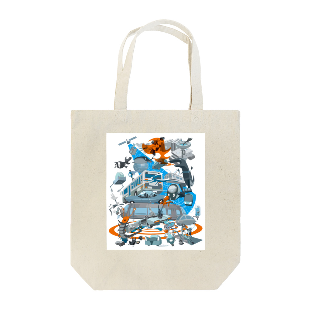 ohtematicのFast City Tote Bag