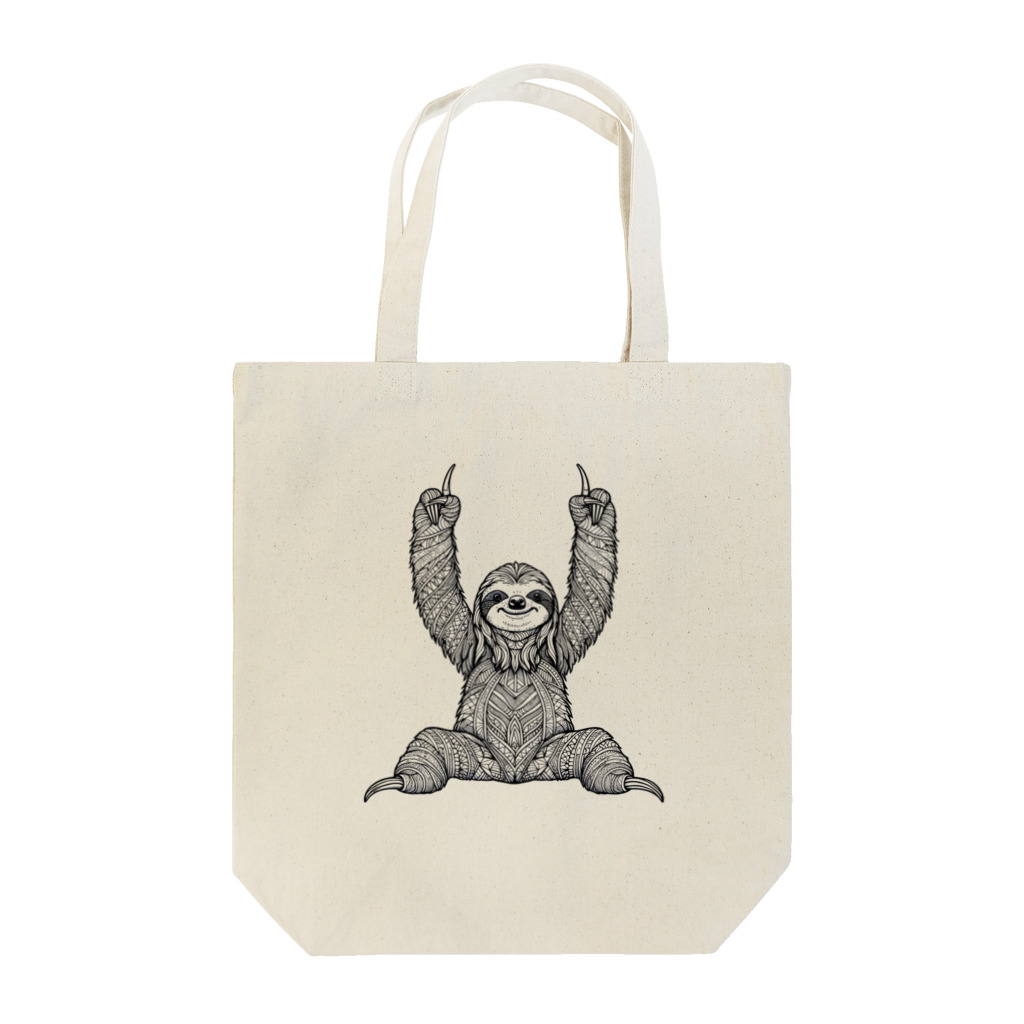 イケイケアニマルsのジオナマケモノ Tote Bag