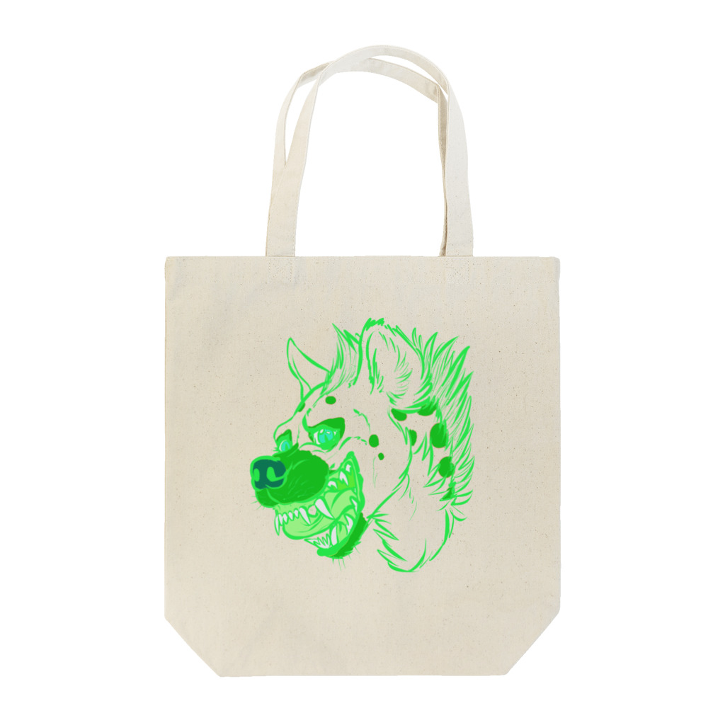 はやゆーのgreen Hyena Tote Bag