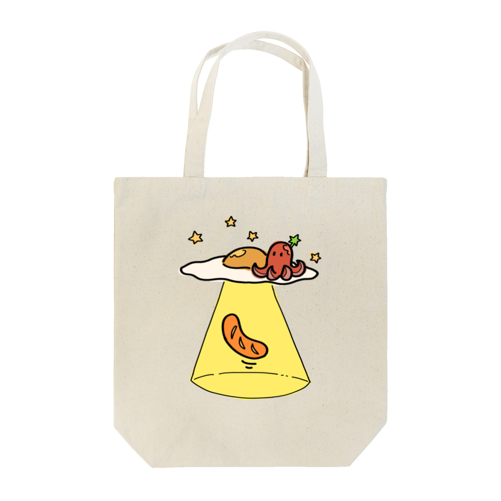 まるねこ屋のタコウインナー救出劇 Tote Bag