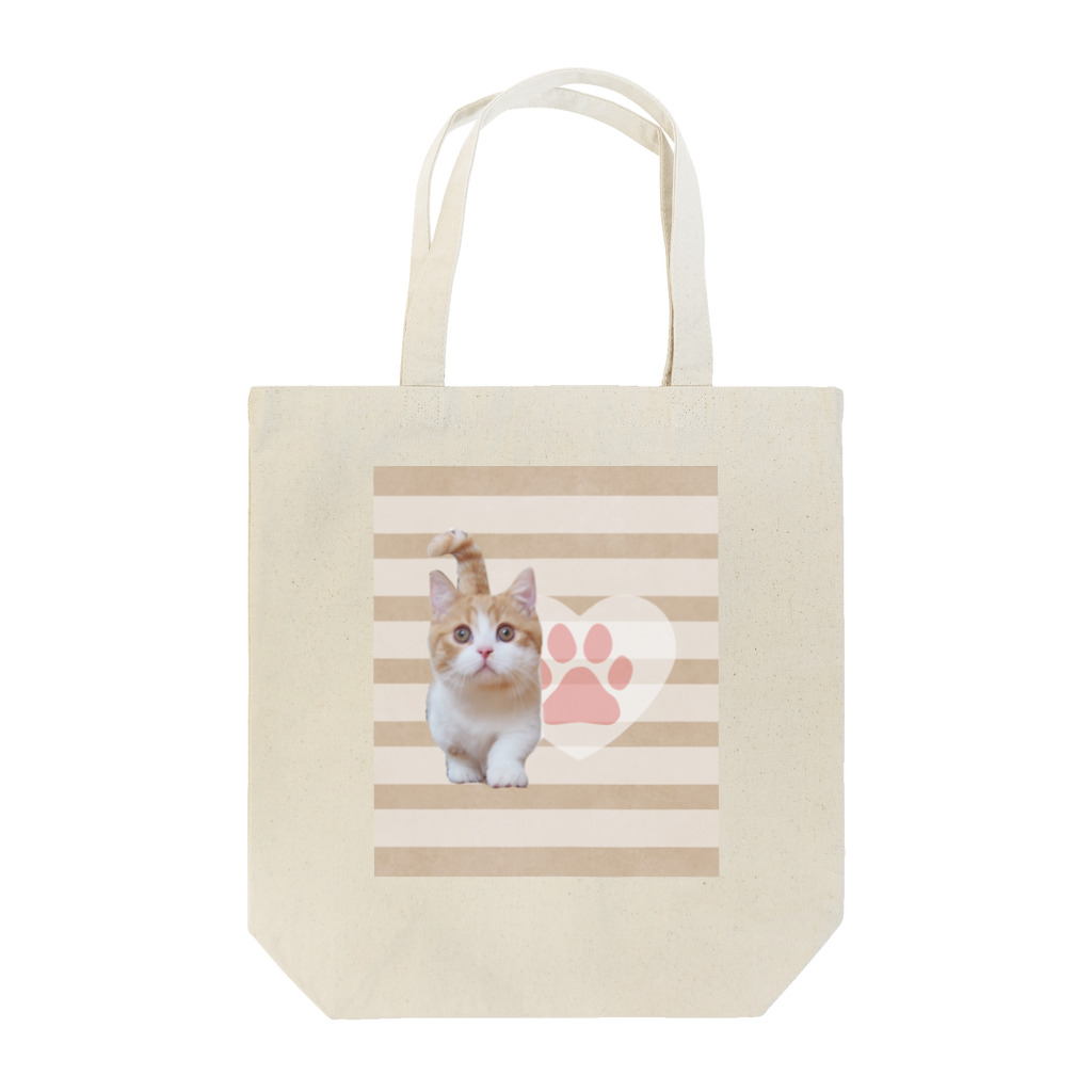 ねこねこ王国のほっこりにゃ猫トラちゃん２ Tote Bag