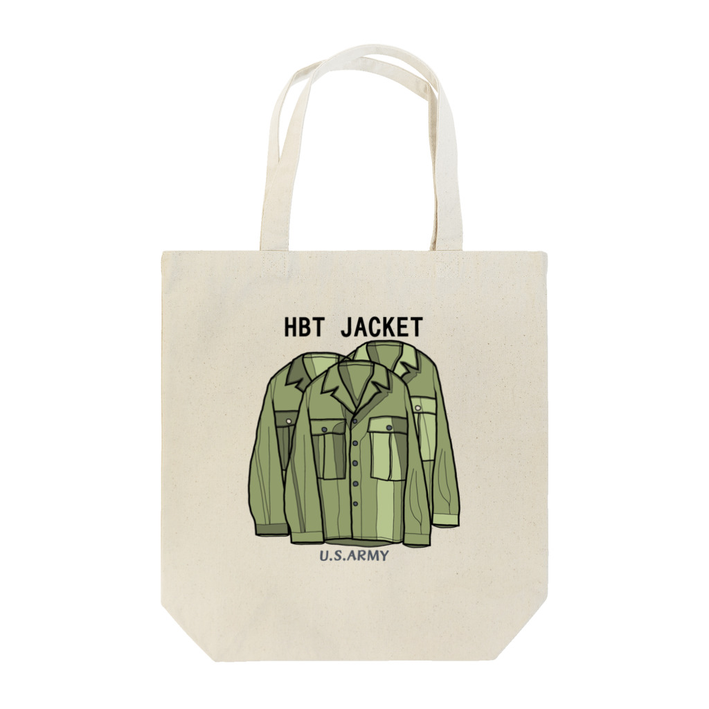 HI10×2KI design-ヒトトキデザイン-のHBT JACKET Tote Bag