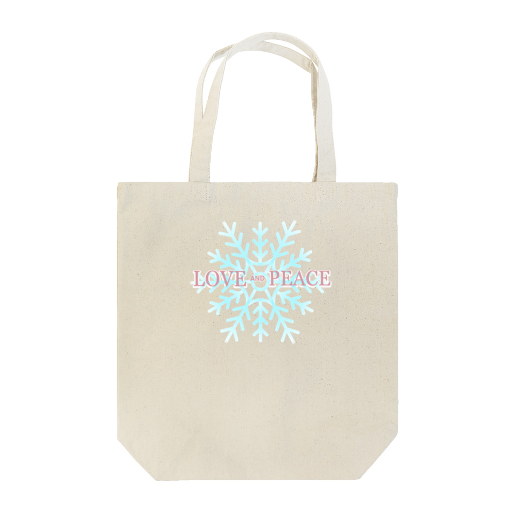 sakuranonakanoharunokazeの雪の結晶 Tote Bag