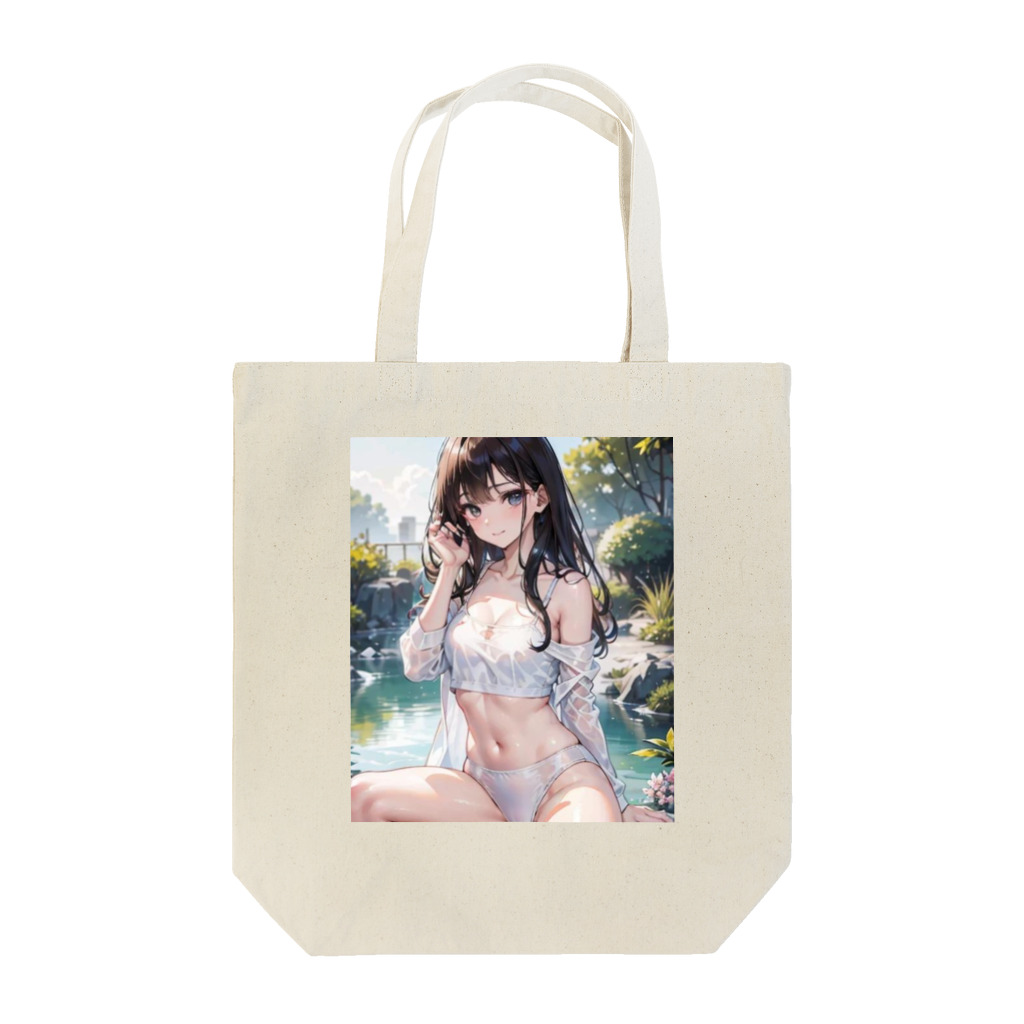 yumi889kiteの夏日の風物詩 Tote Bag