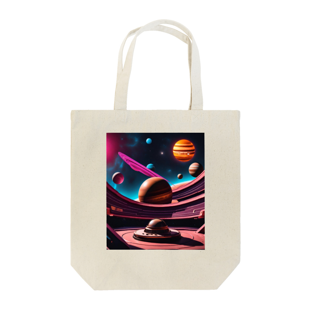 LUF_jpsのExploring the Solar System Tote Bag