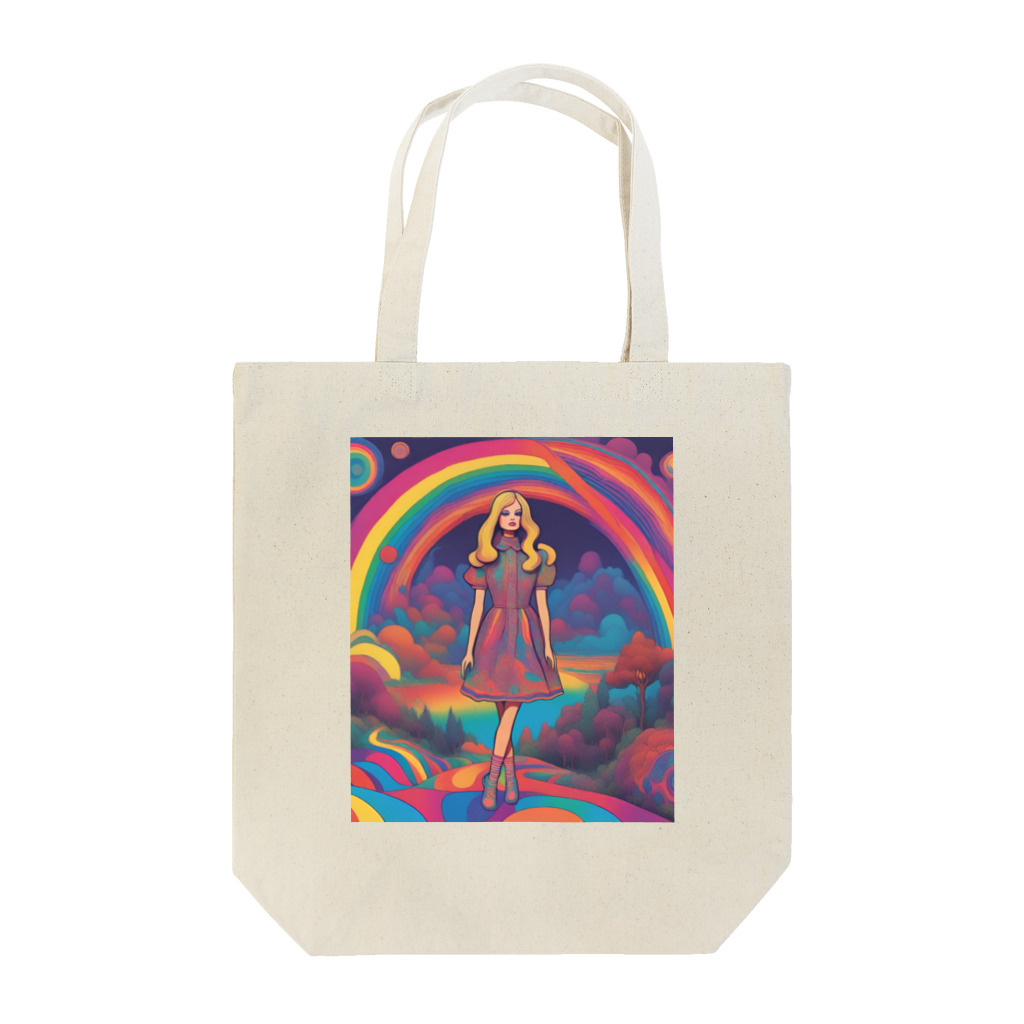 Unique Existenceのpsych girl Tote Bag