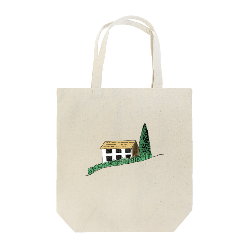 草加明良の丘の上の家 Tote Bag