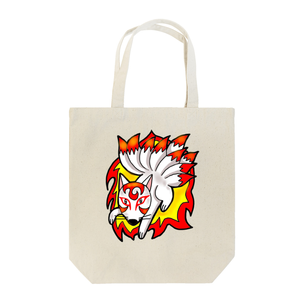 lifestage-chabatakeの九尾のきつね Tote Bag