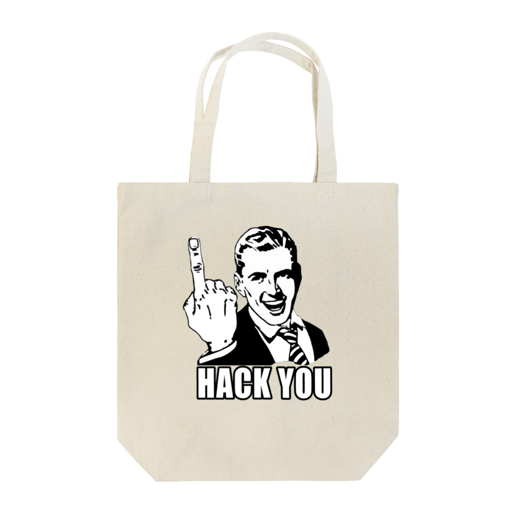 kitunetukiのHACK YOU Tote Bag