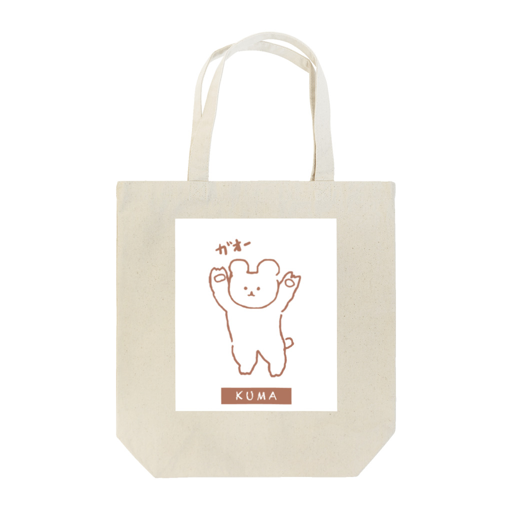 fujiok3のKUMA Tote Bag