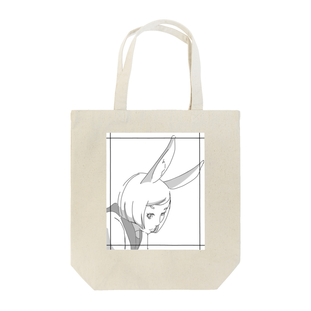 sunagimo0の通学兎子(耳) Tote Bag