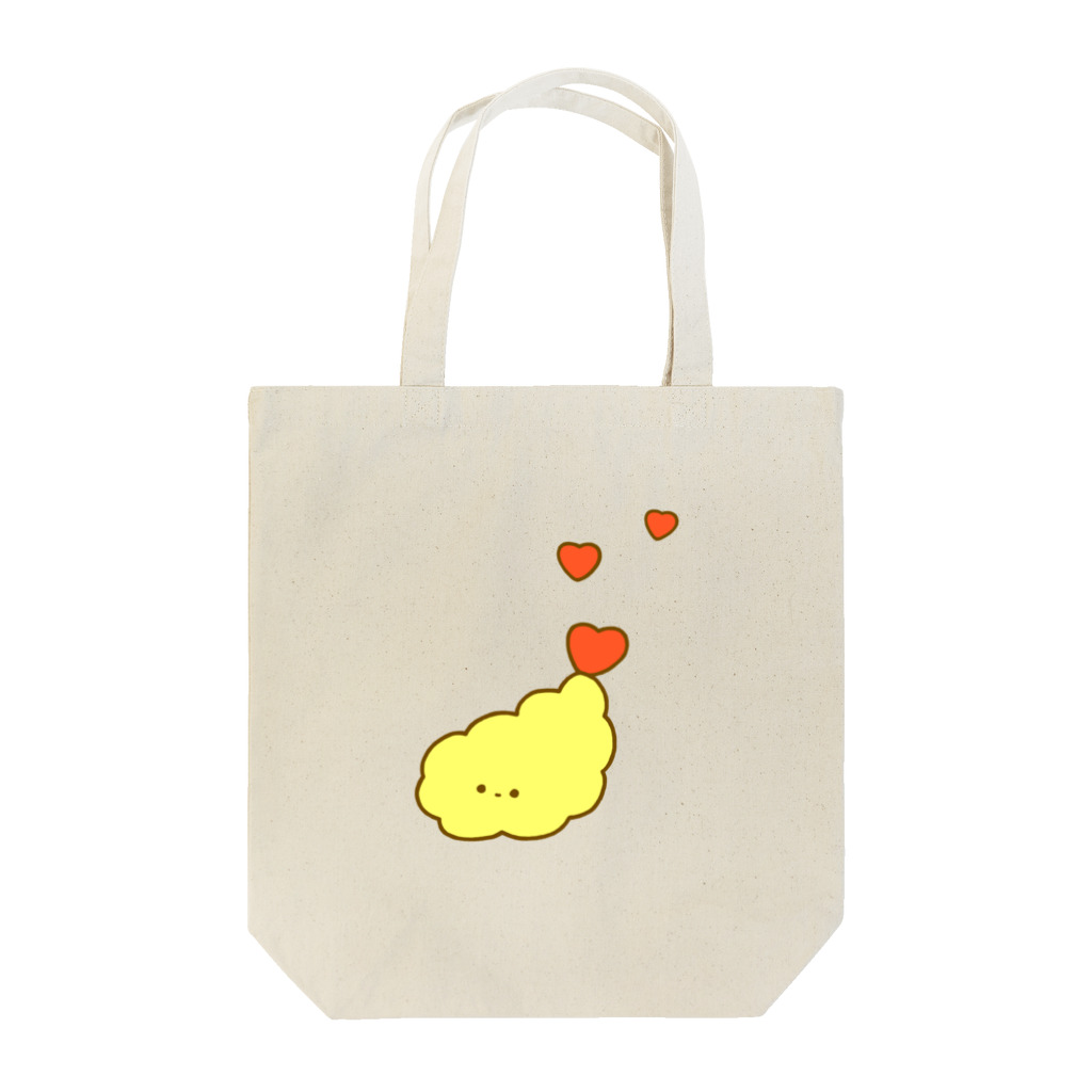 picopico @LINEスタンプのえび天　ハートのしっぽ Tote Bag