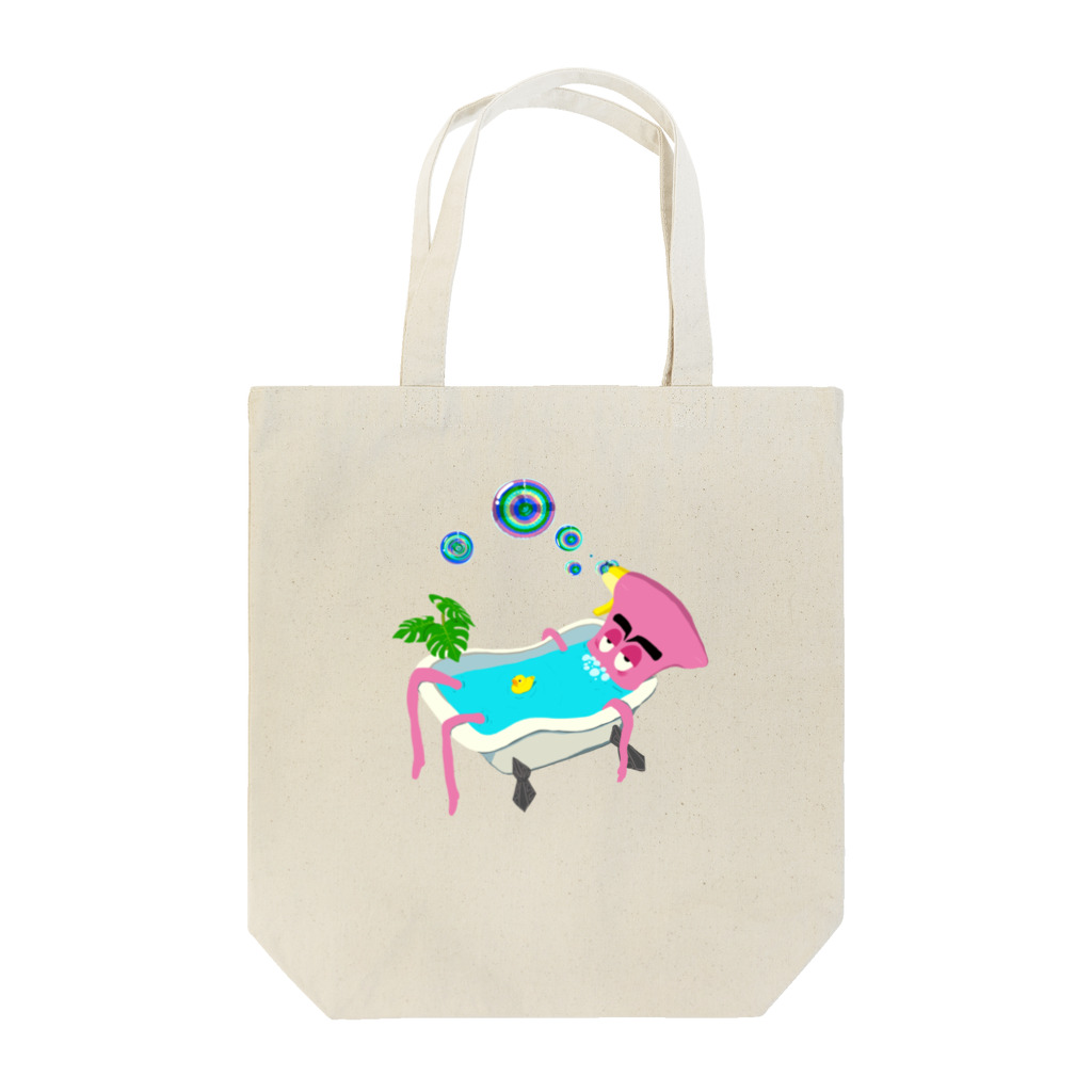 pesty_pupil designsの綺麗好きの極楽タイム Tote Bag