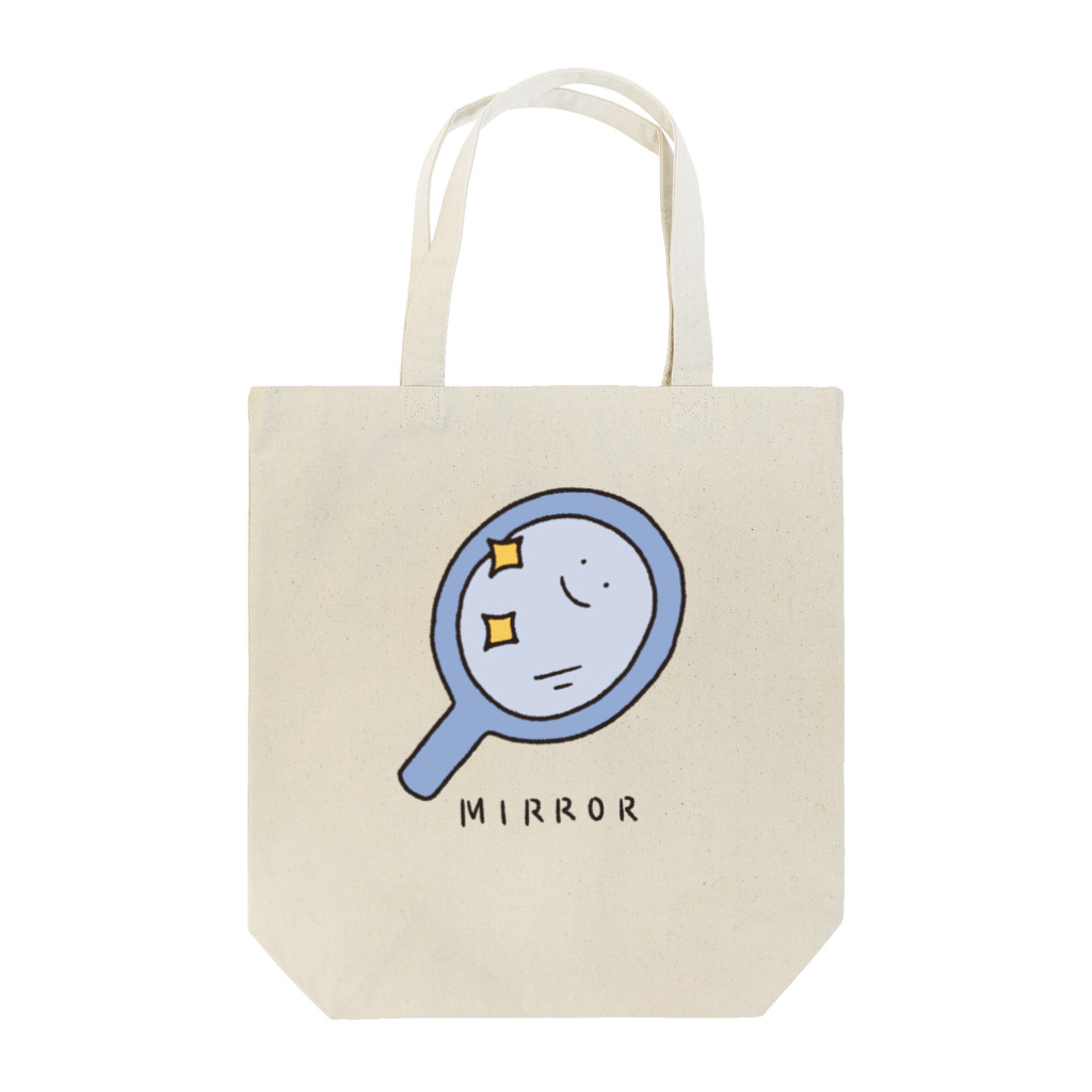 ぼんやり商会 SUZURI店のミラーさん（こども） Tote Bag