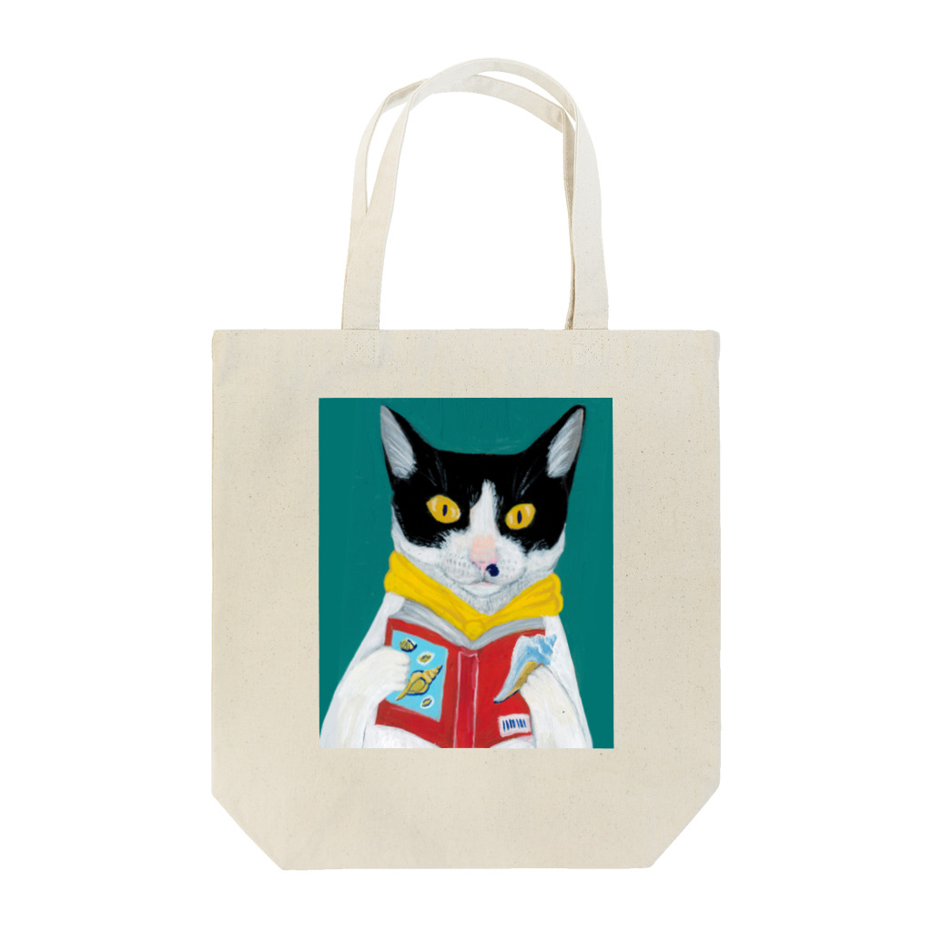 のっぴきならない。ラインスタンプ発売中ののっぴきならない/保護猫キン Tote Bag