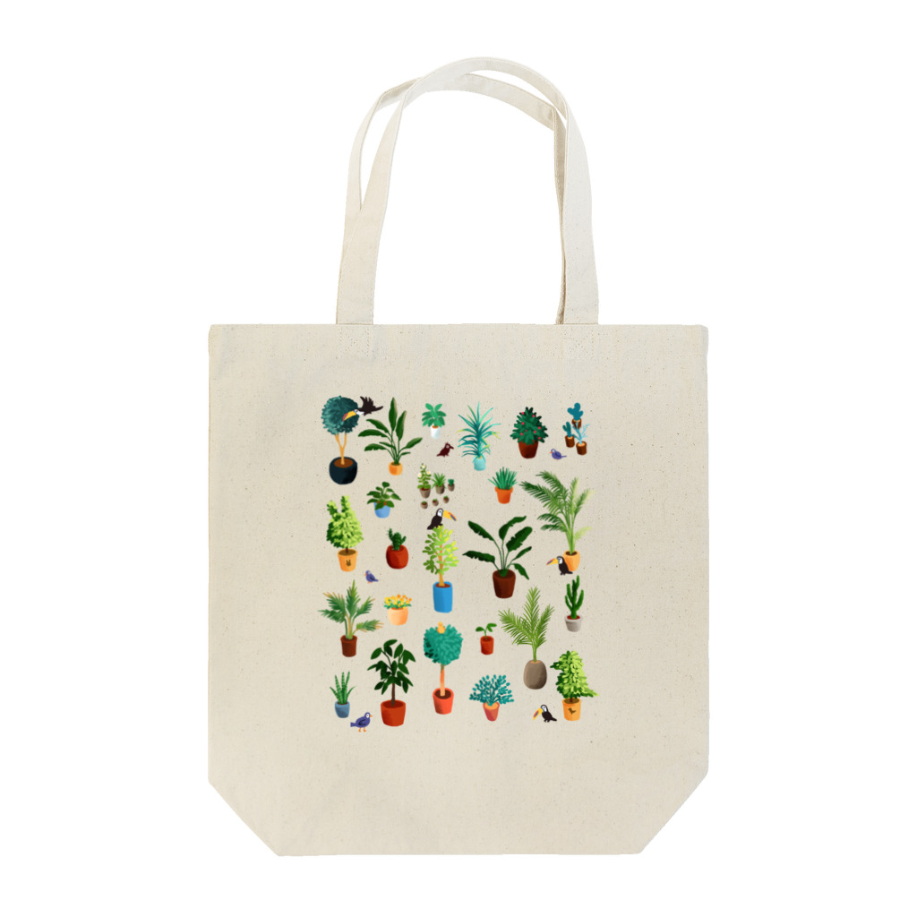 喫茶角砂糖の観葉植物 Tote Bag