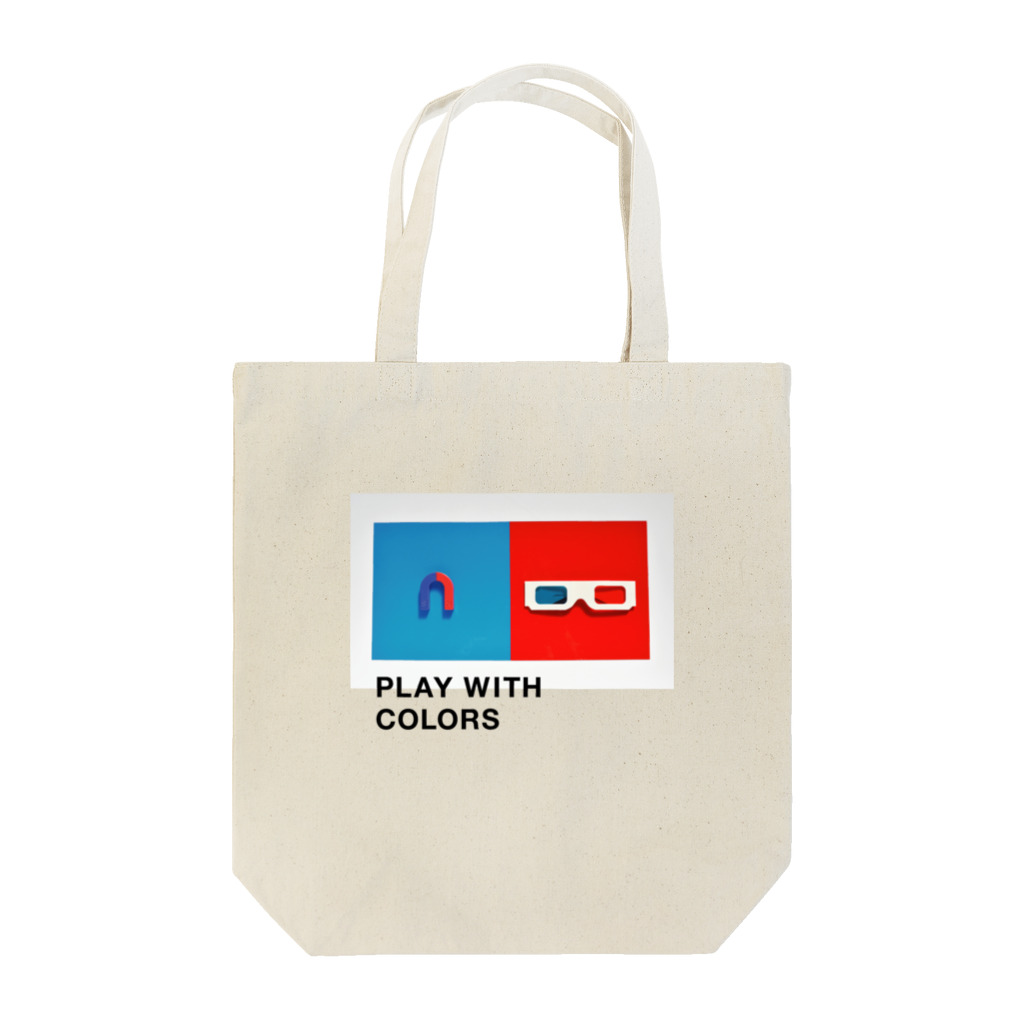 kyunTAROのシュール３Dメガネ Tote Bag