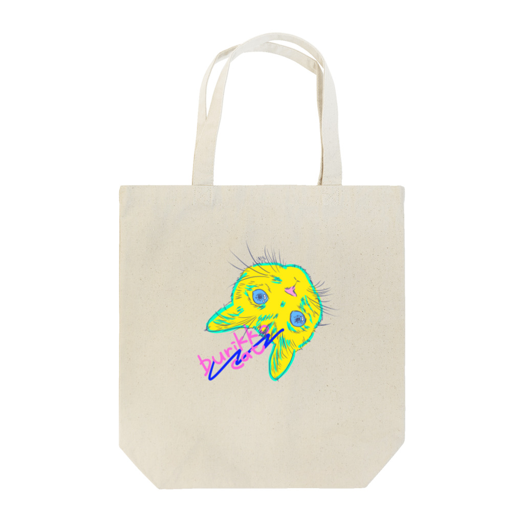 百福商店のぶりっこ猫 Tote Bag