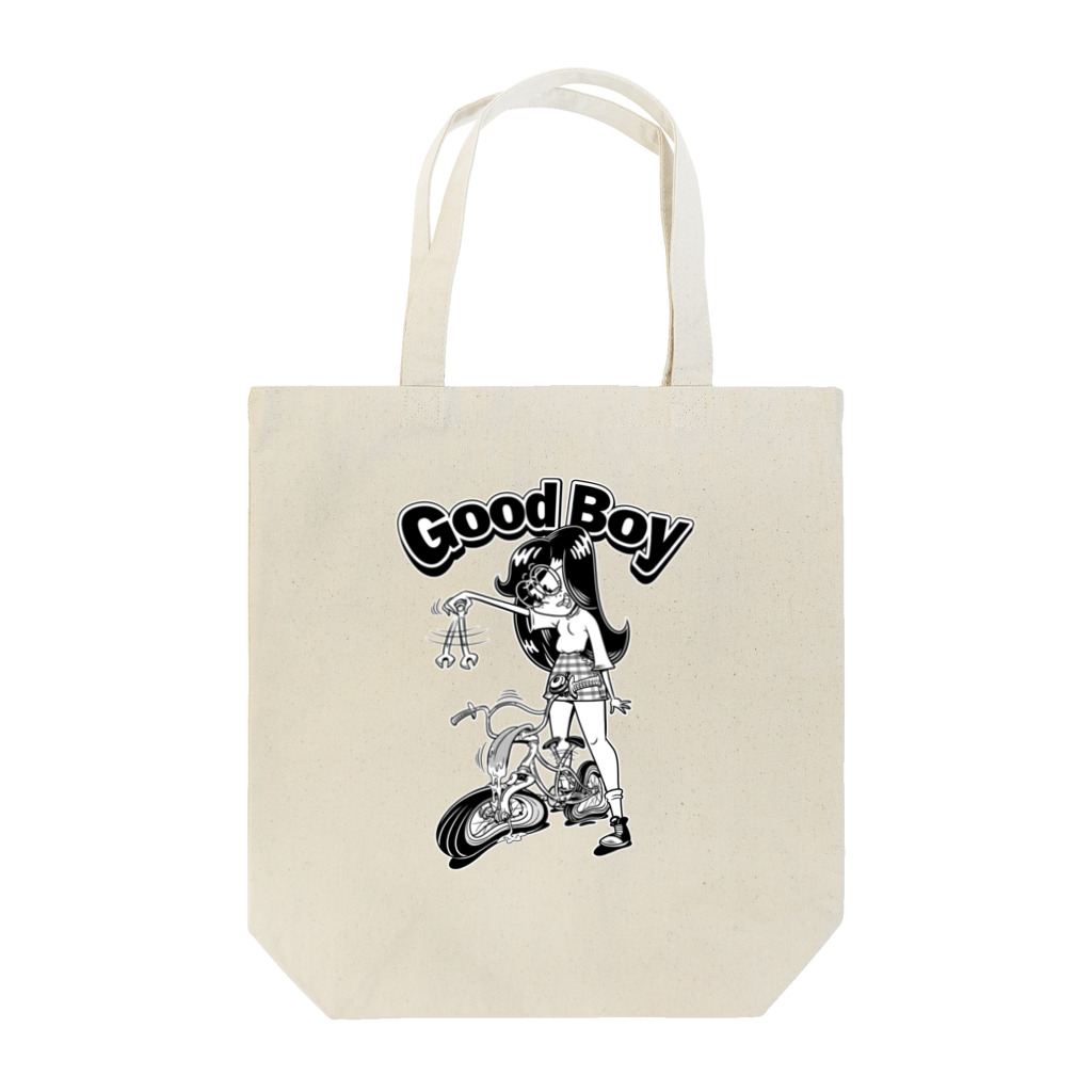 nidan-illustrationの"Good Boy" トートバッグ
