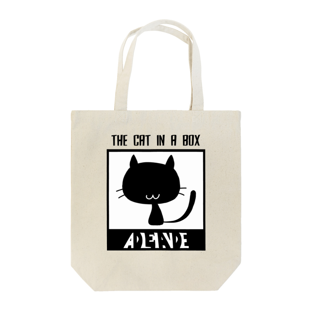 おち研のシュレディンガーの黒猫 Tote Bag