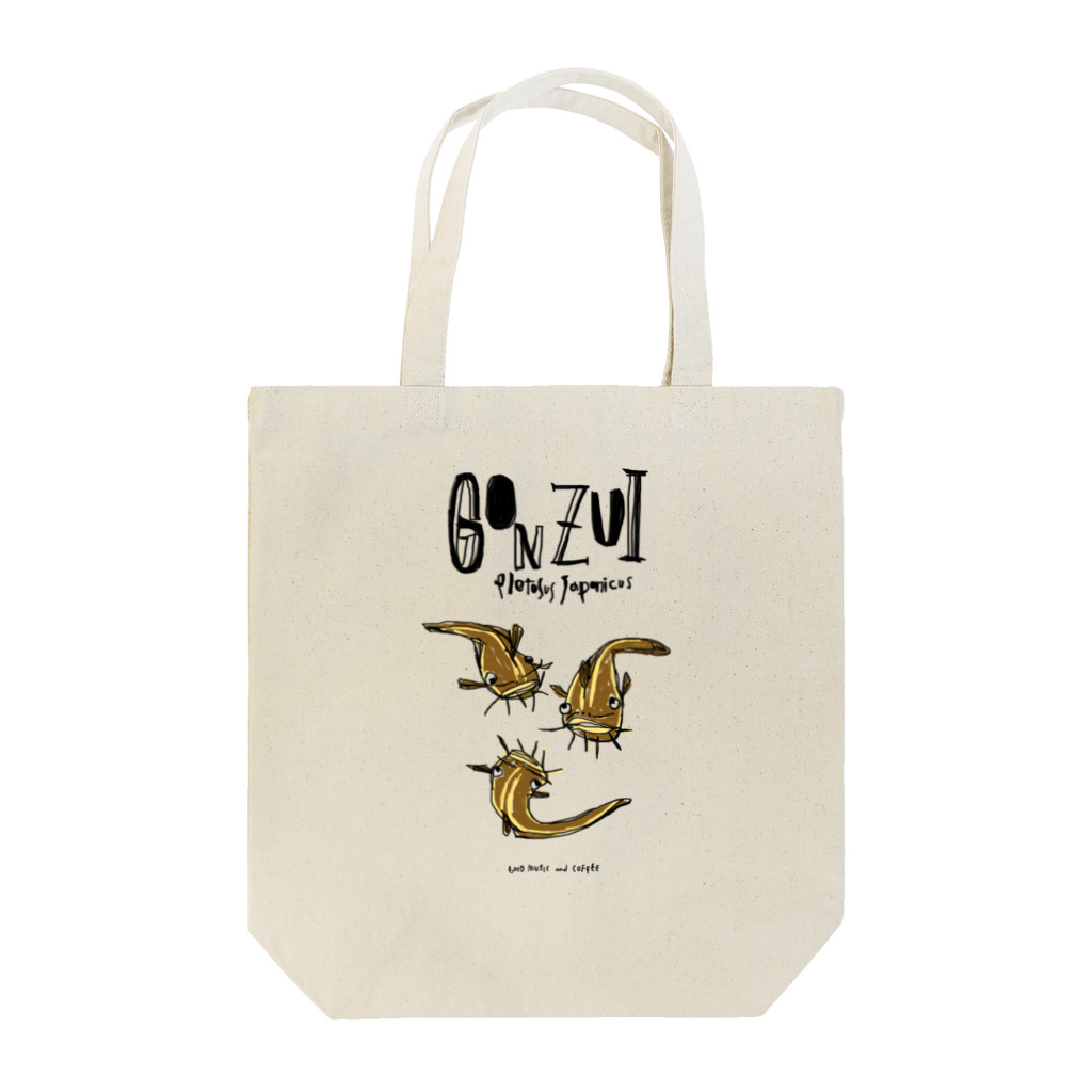 Good Music and Coffee.のGONZUI plotosus japonicus Tote Bag