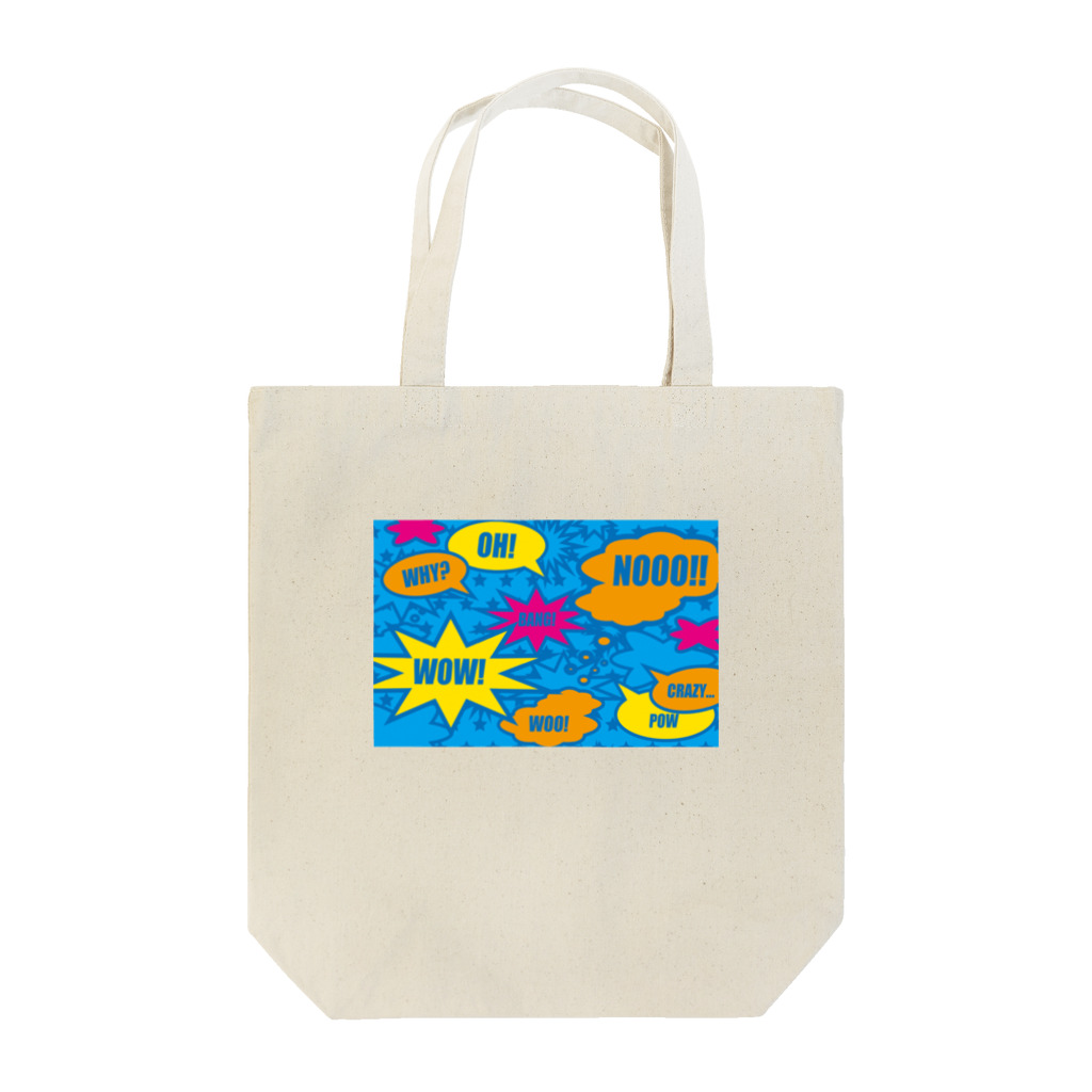 フォーヴァのコミックBLUE Tote Bag