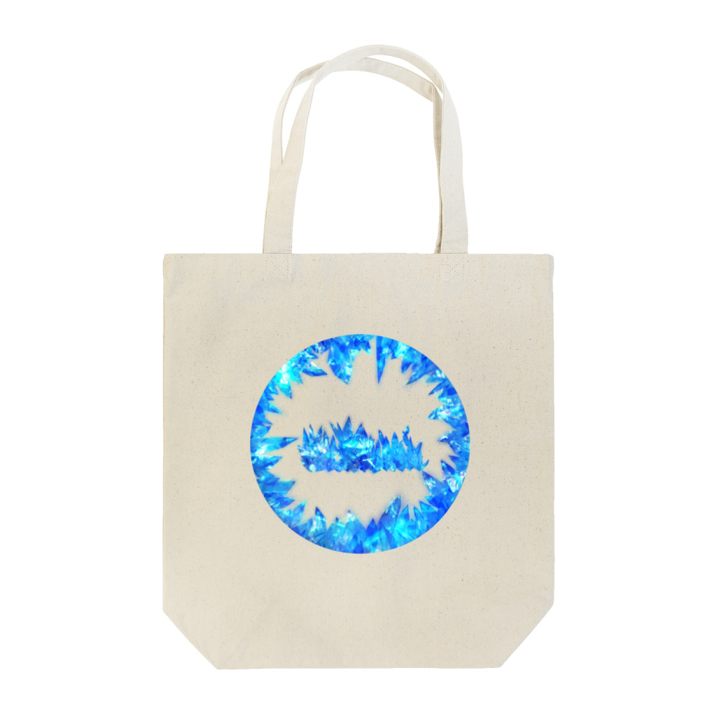 R☆worldのリアル風ブルークリスタルの洞窟 Tote Bag