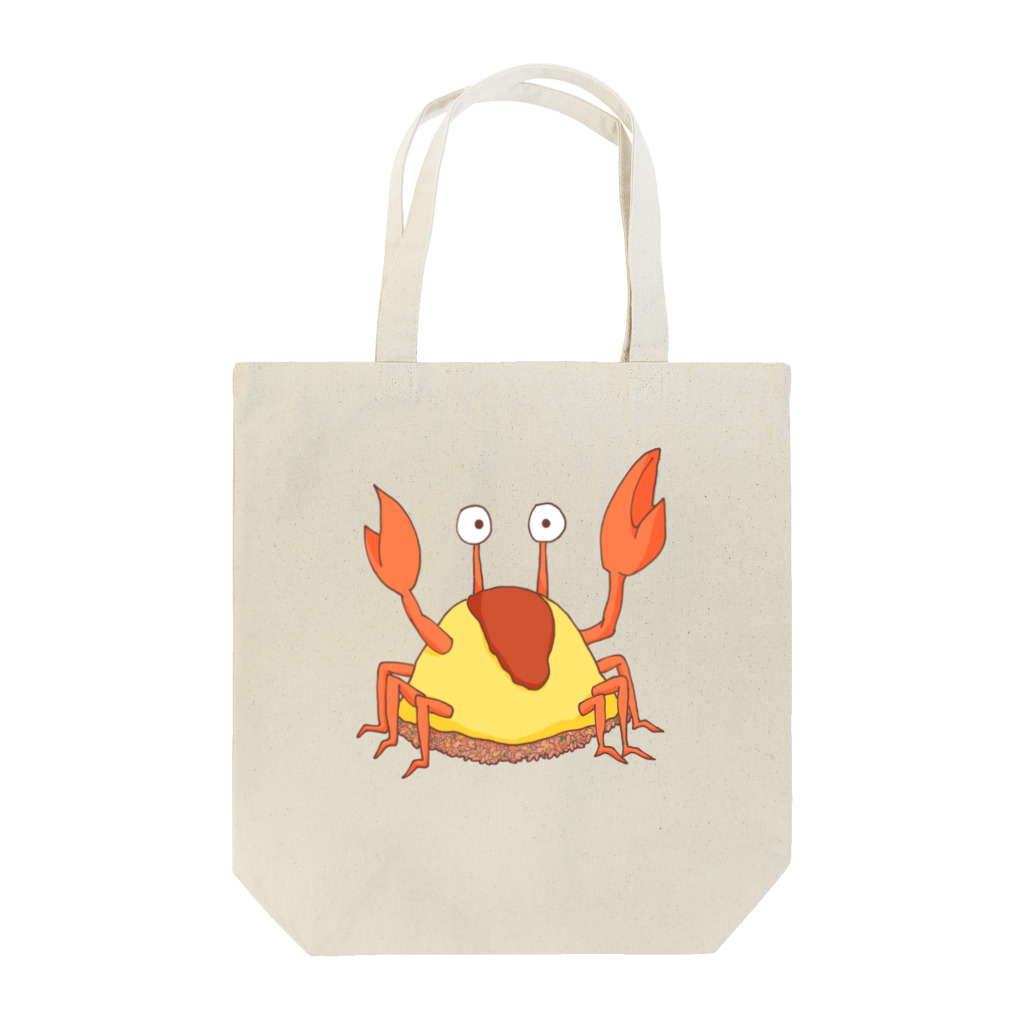 ウオウオマーケット🐟🐟🐟のオムライスガニくん Tote Bag