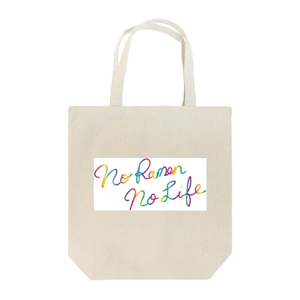 ramen_ossanjyoshiのNo Ramen No Life Tote Bag