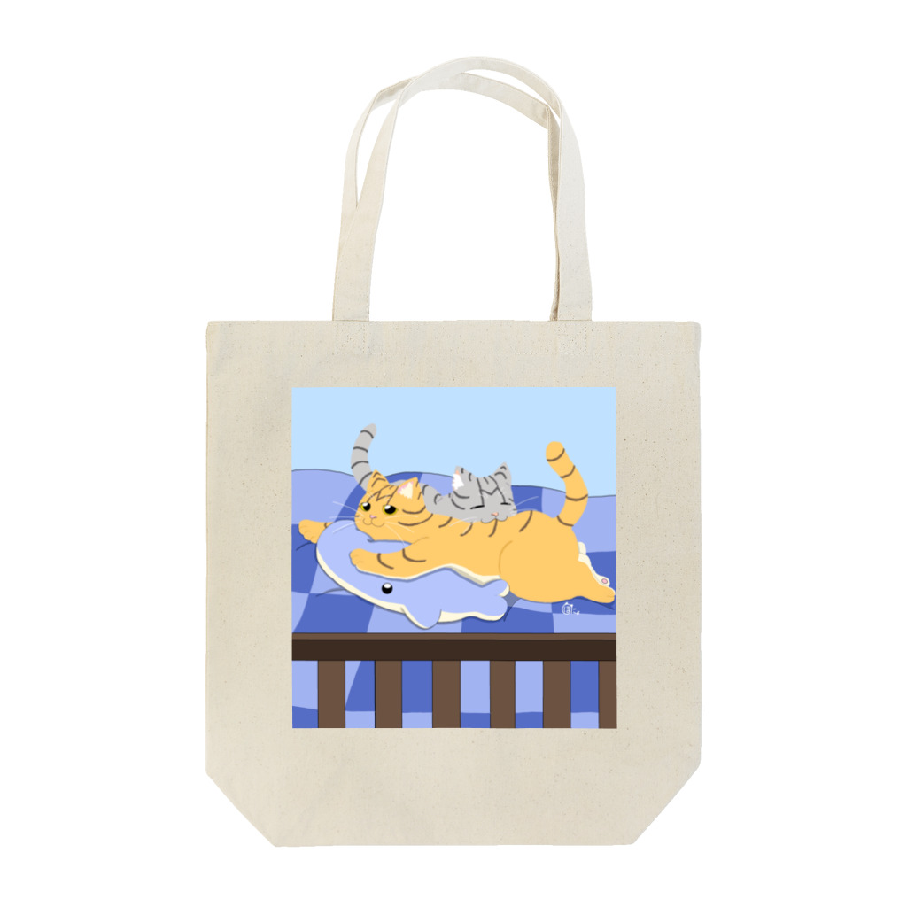 ほにょまゆ@ムーンストーンのまったりモフにゃんズ Tote Bag