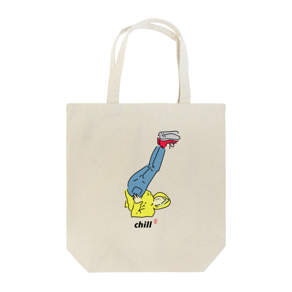 uhei art works.のchill チル Tote Bag