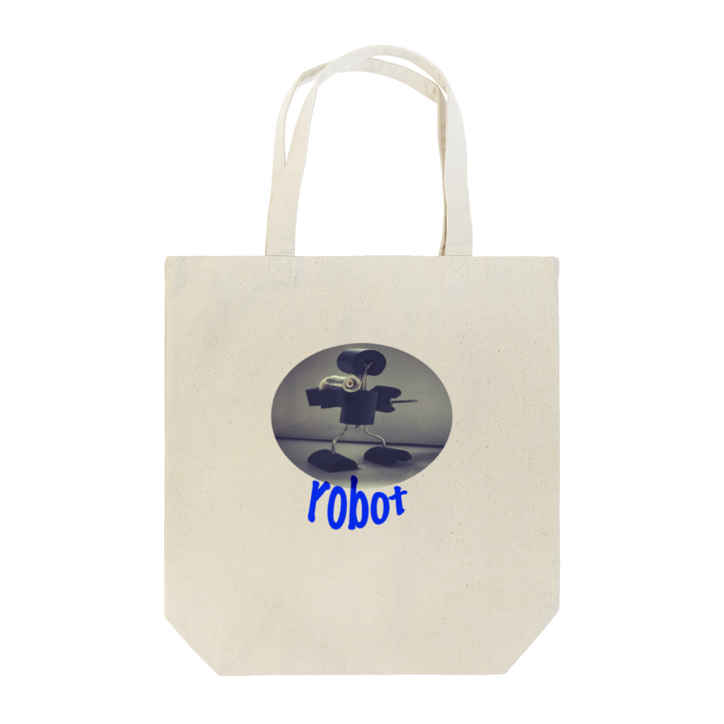 赤色の国のロボットくん Tote Bag