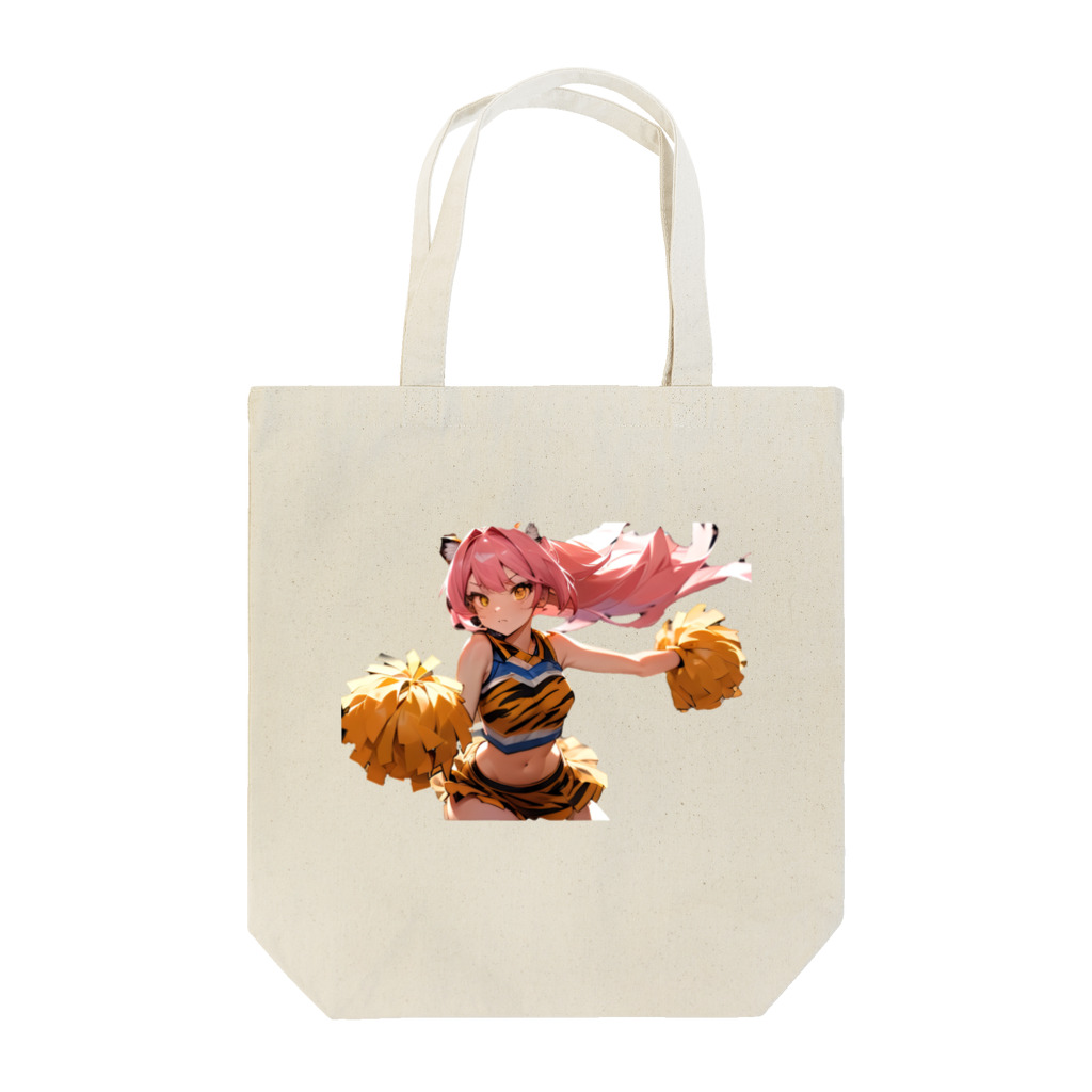 yu_uyふろんてぃあのTORA GIRLS Tote Bag