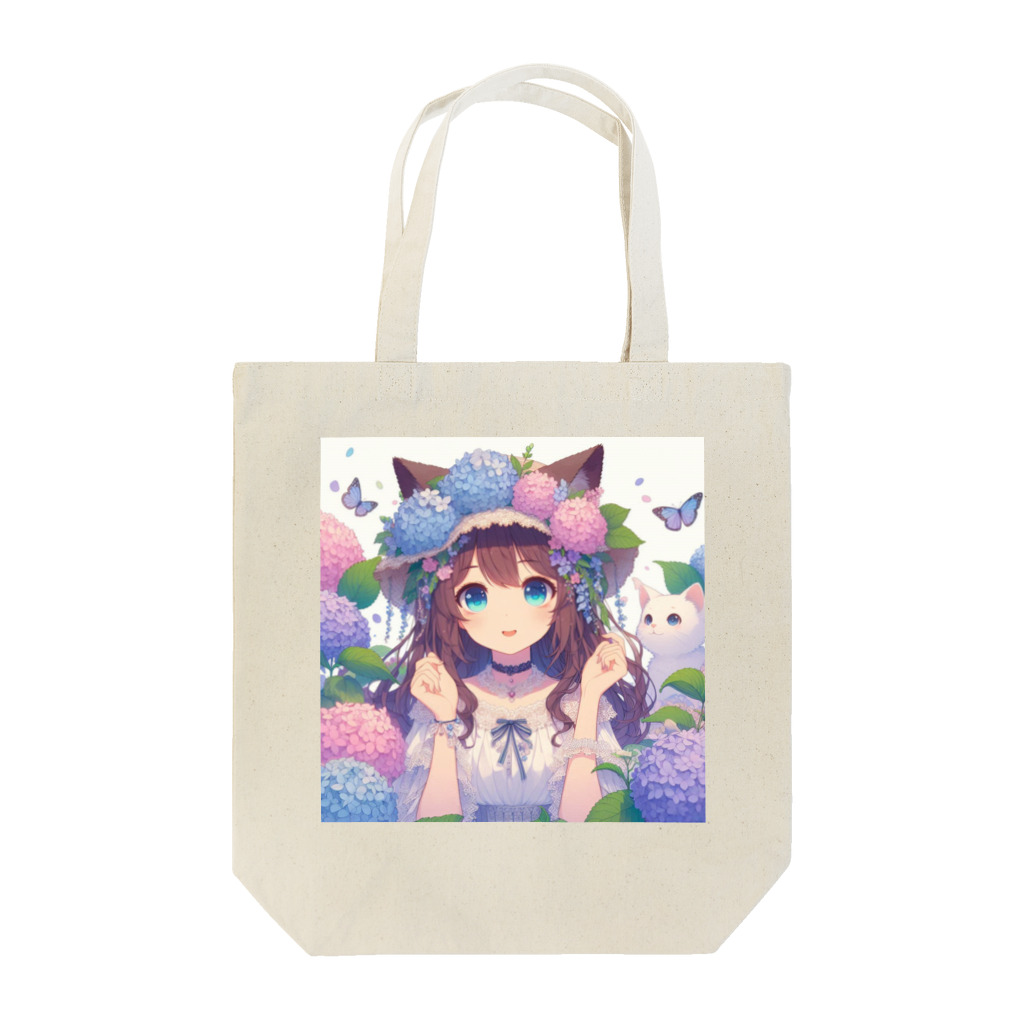 yos-1292583のねこニコばん Tote Bag