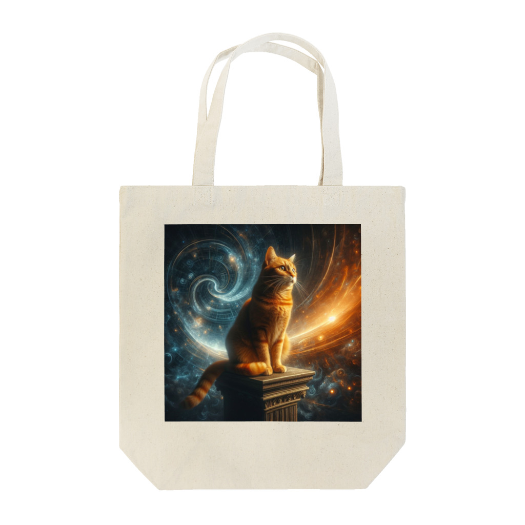 yos-1292583のねこニコばん Tote Bag