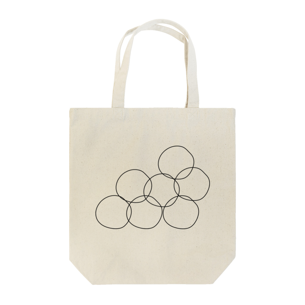 へのへのもへじゃのBag with balls Tote Bag