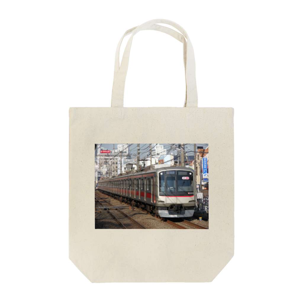 アクセルスタイルの東急東横線の電車 トートバッグ