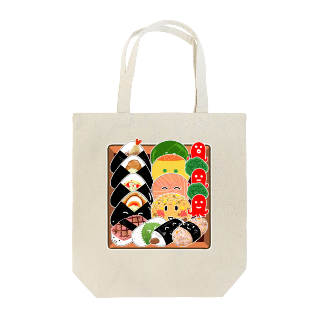 たまこ組＠えびたまごんのおにぎり弁当 Tote Bag