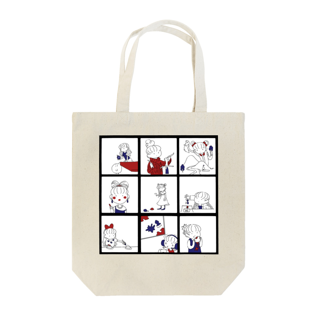 たまちゃん食堂のgirl Tote Bag