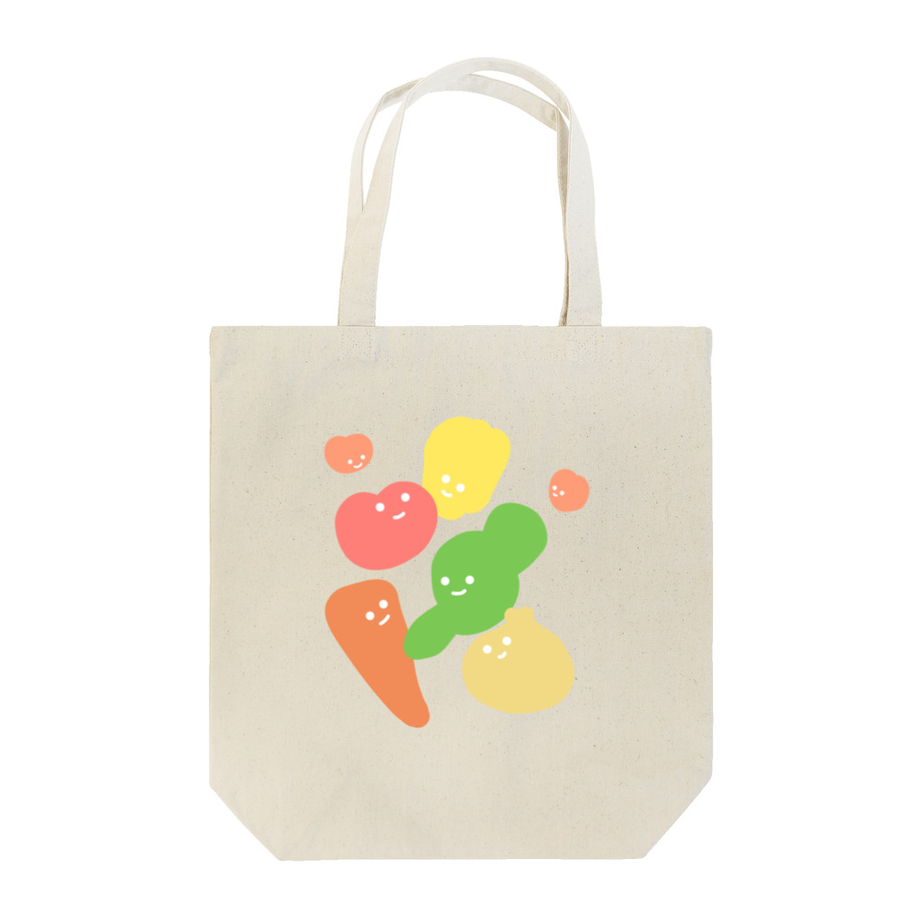 baby-humming のおやさいちゃんず Tote Bag