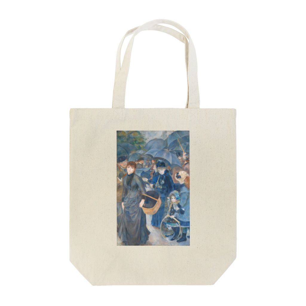 世界の絵画アートグッズのピエール＝オーギュスト・ルノワール 《雨傘》 Tote Bag