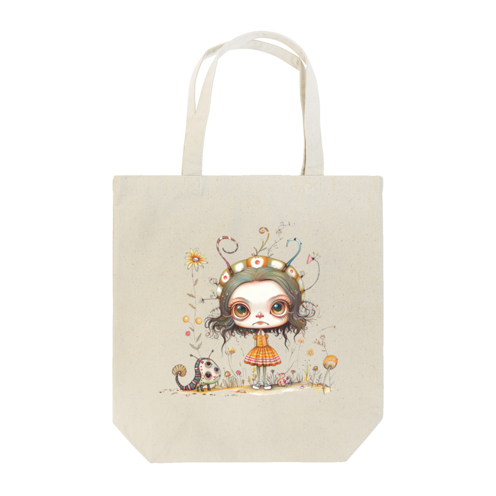 ticのキャタ子 Tote Bag