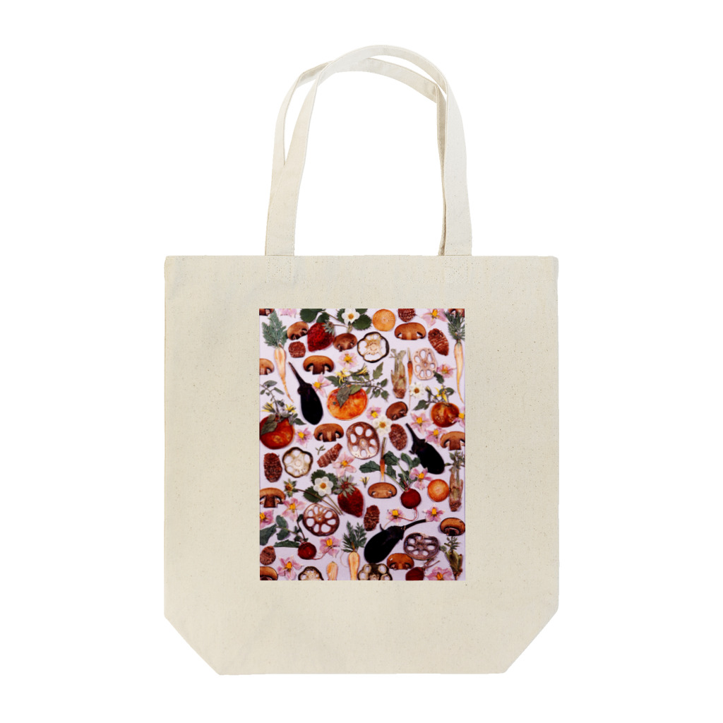 花エヴリのベジタブル Tote Bag