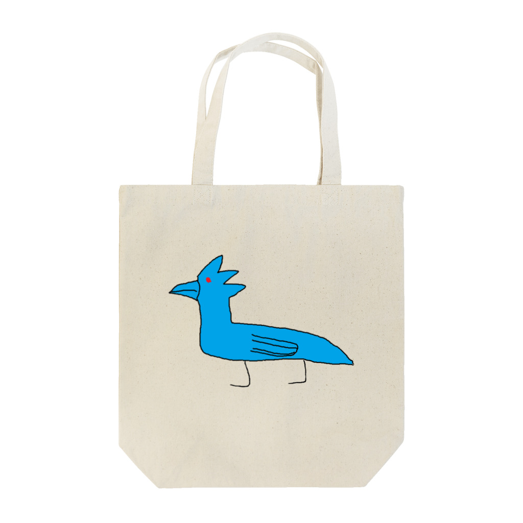 obtsの変な青いトリ Tote Bag