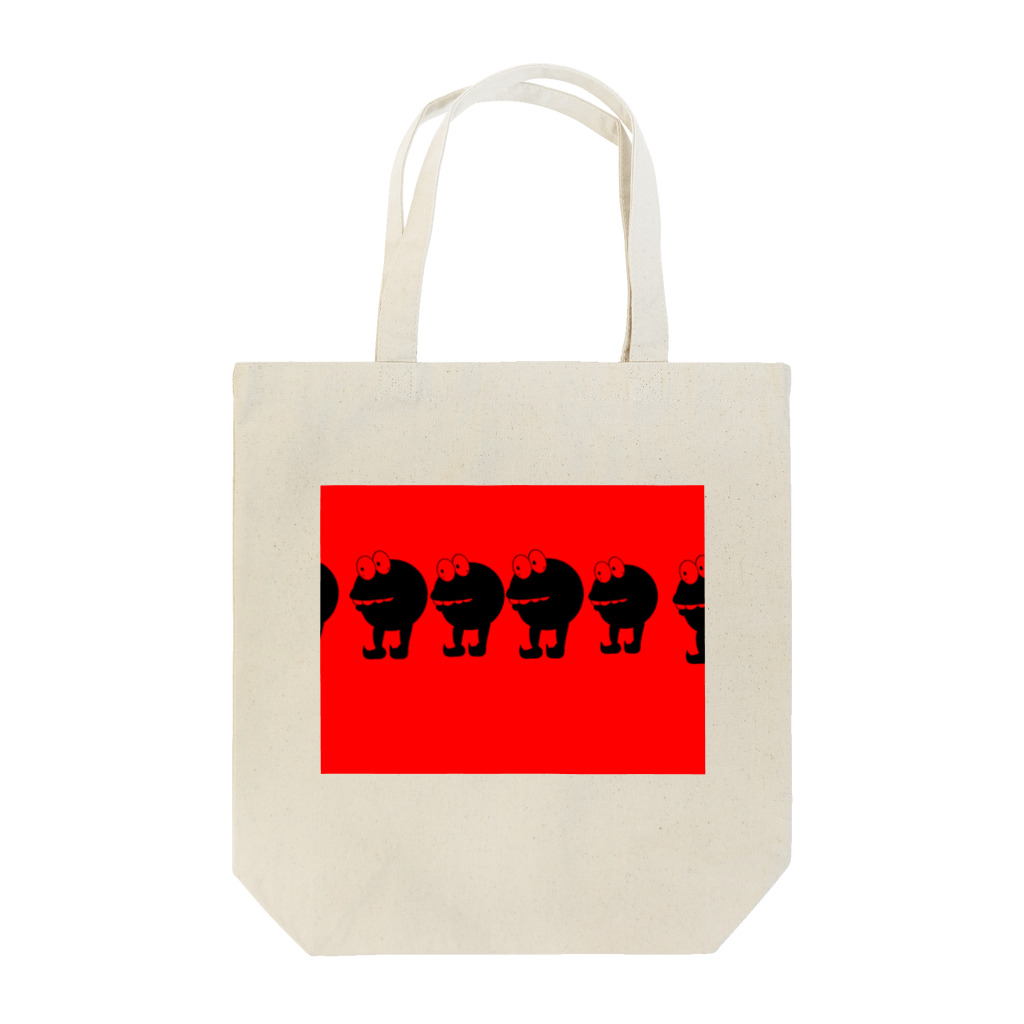 めろんぱんのモンスターの行列 Tote Bag