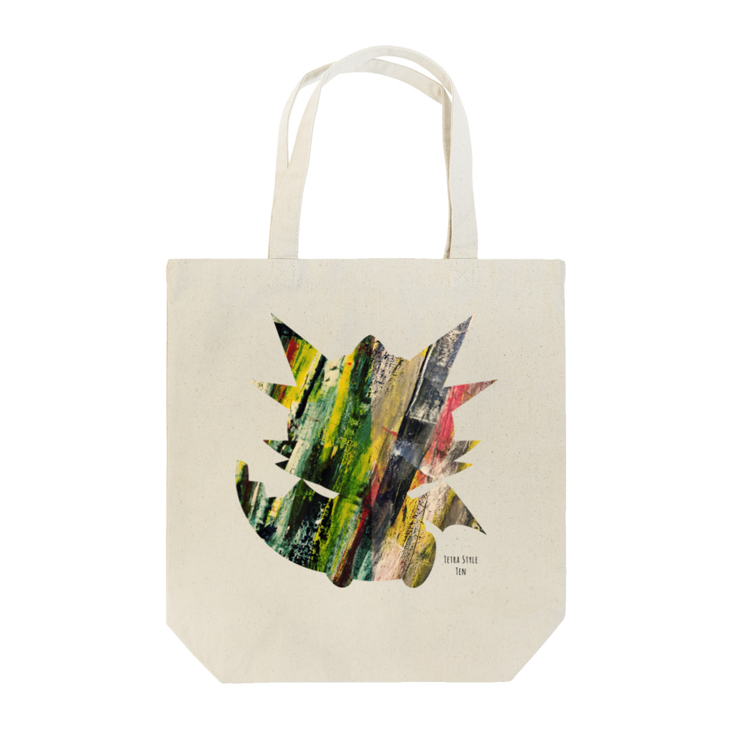 Tetra Styleのアートなテン Tote Bag